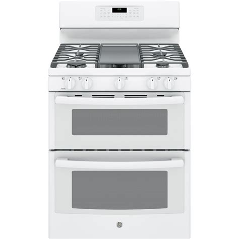 30 gas stove oven white